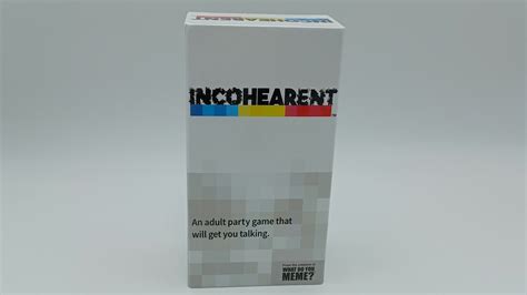 Incohearent Party Game: Rules and Instructions for .